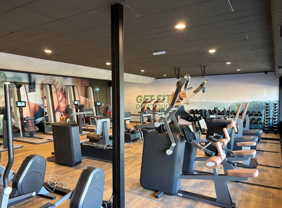 De moderne Milon trainingsruimte van Fitland Boxmeer
